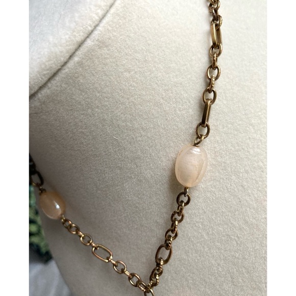 RELISTED Antique-Look Seed Bead Tassel Necklace - 32” Long Sautoir Style - Picture 2 of 8